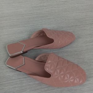 SCHUTZ Adra leather flats, color Sweet Rose, women's size 7.5B New w/o box